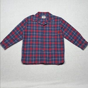 Jacadi Plaid Button-Down Shirt
